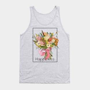 Botanical Floral Art Tank Top